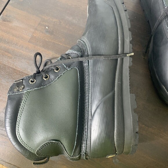 Greatland Mens Sz 12 Black Waterproof Thermolite Snow Boots - Vintage - Picture 7 of 12